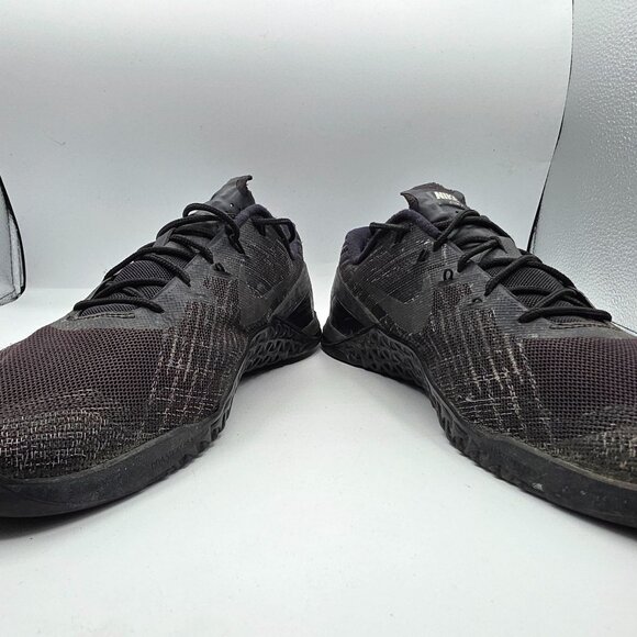 Nike Metcon 3 Mens Size 12 Triple Black Crossfit Gym Training Shoes 852928-002 main image 4